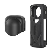 For Insta360 X5 Action Camera Protective Accessories, aMagisn Body Case+Lens Cap Black, aMagisn Body Case+Lens Cap Gray, aMagisn Body Case Black, aMagisn Body Case Gray